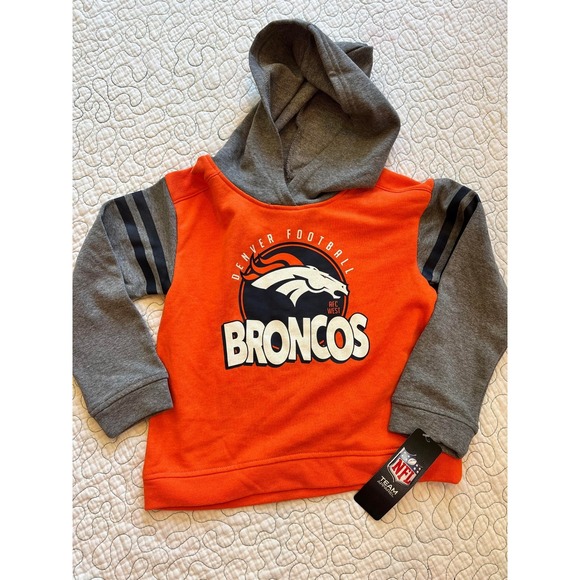 NFL Team Apparel Other - Denver Broncos Kids Size 5/6 Pullover Hoodie Size 5/6